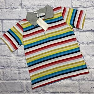 Mirillus Striped, Multicolored Polo